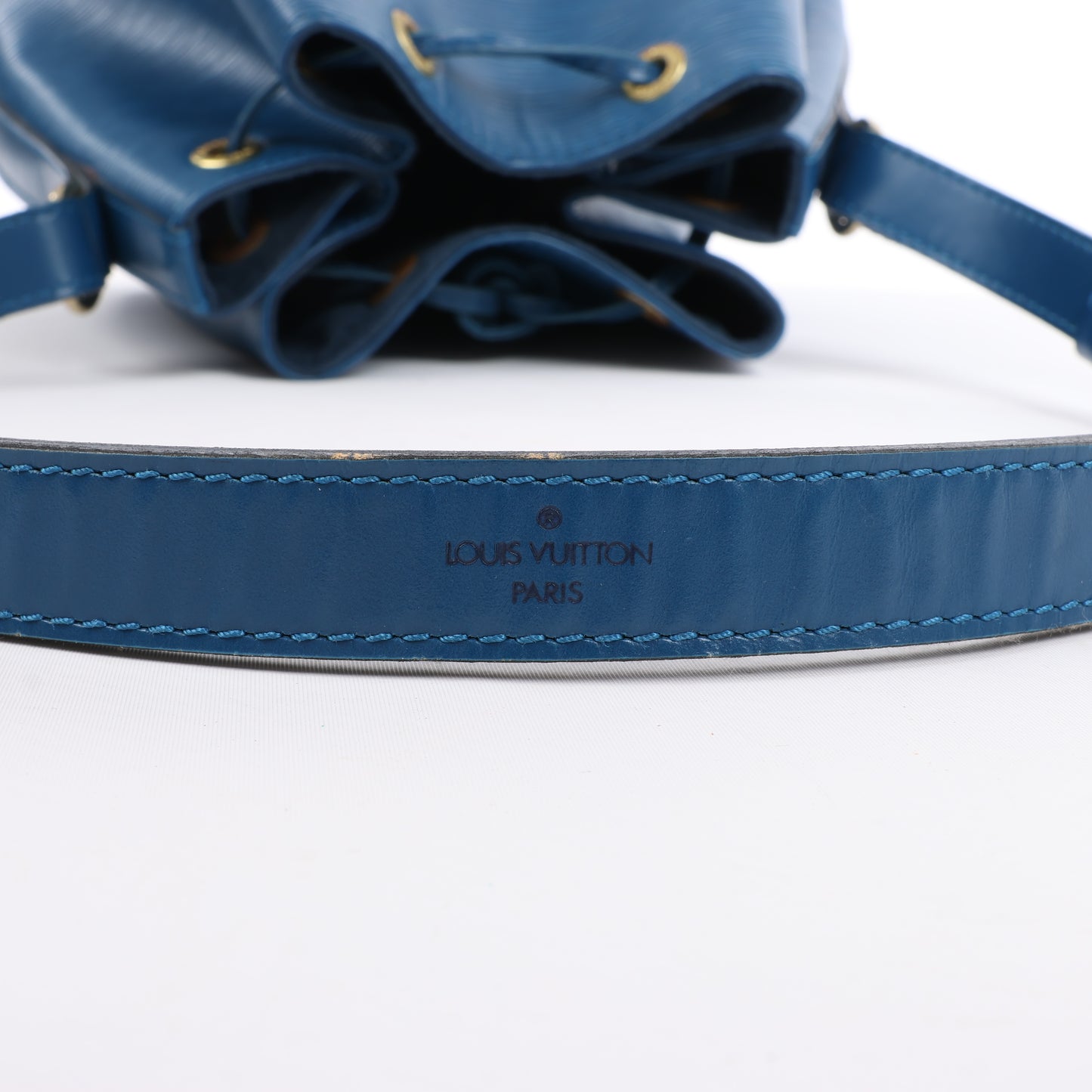 Louis Vuitton Epi Leather Noe Shoulder Bag in Blue