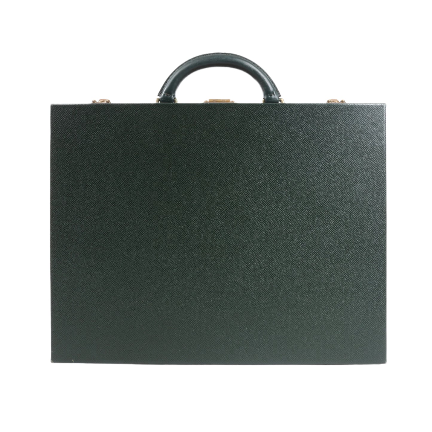 Louis Vuitton Taiga Diplomat Reisetasche in Grün M30014