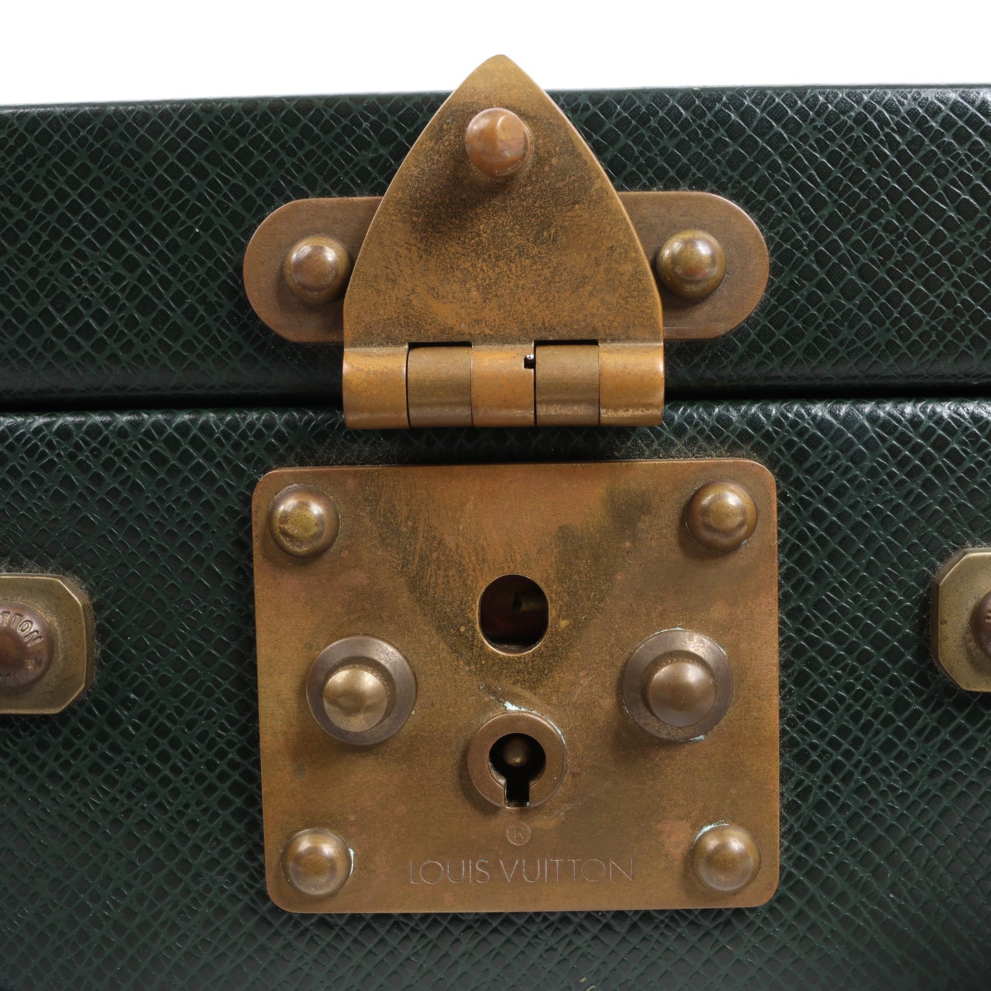 Louis Vuitton Taiga Diplomat Reisetasche in Grün M30014
