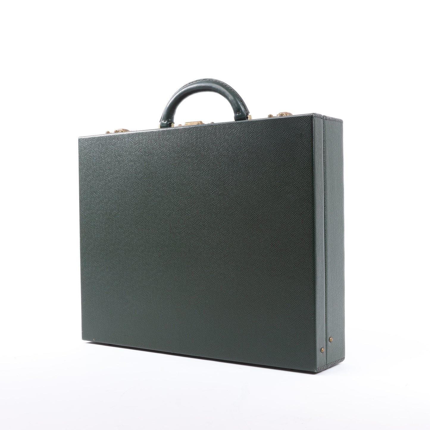 Louis Vuitton Taiga Diplomat Reisetasche in Grün M30014