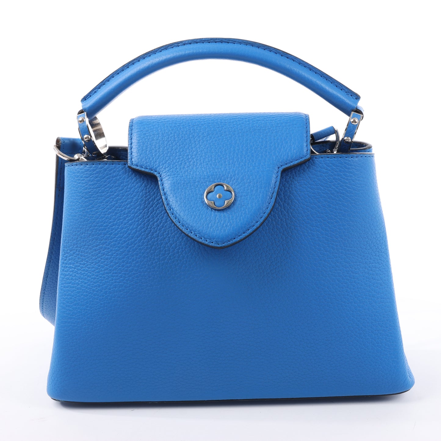 Louis Vuitton Taurillon Capucines BB Sac à main en Bleu