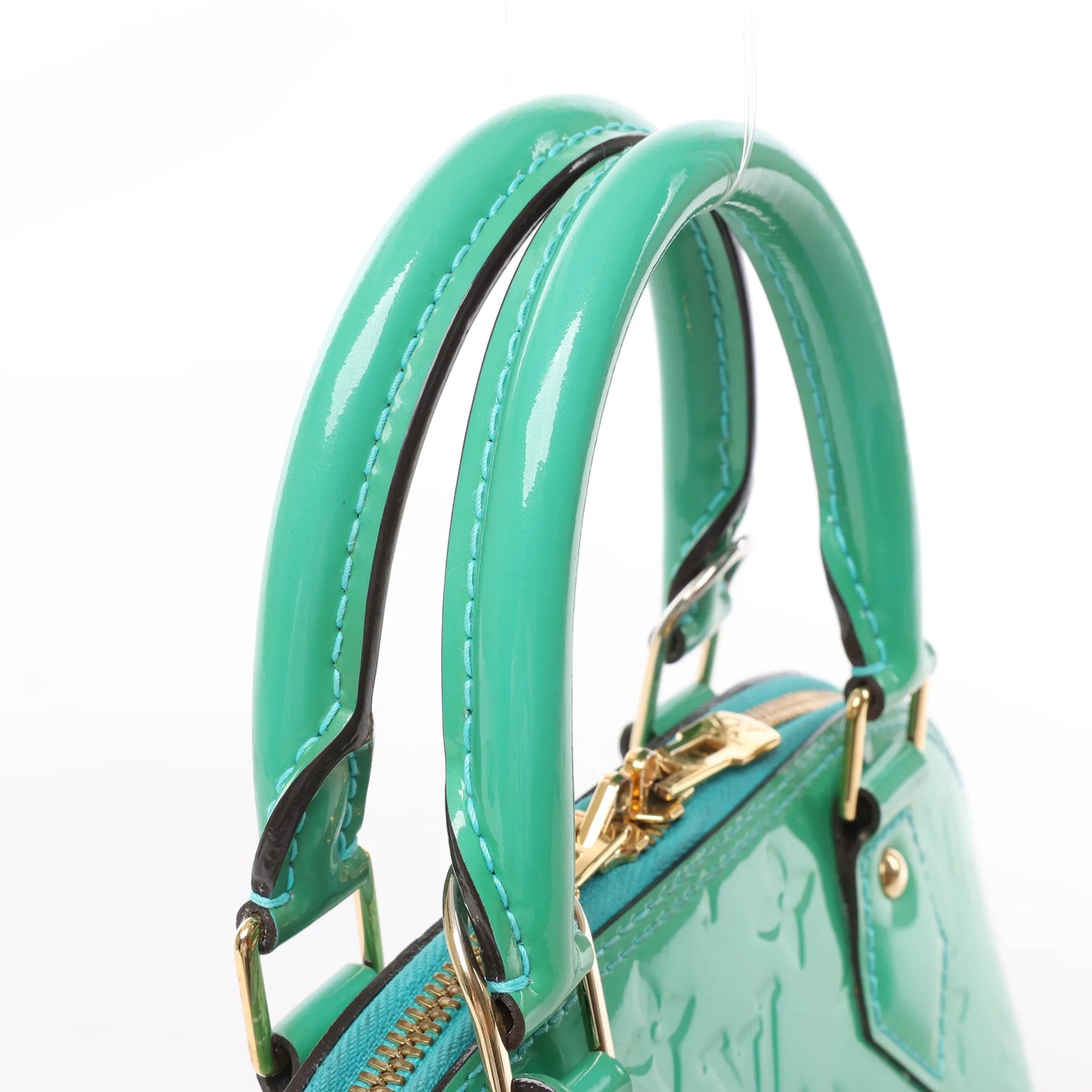 Louis Vuitton Monogram Vernis Alma BB Handtasche in Grün M90302