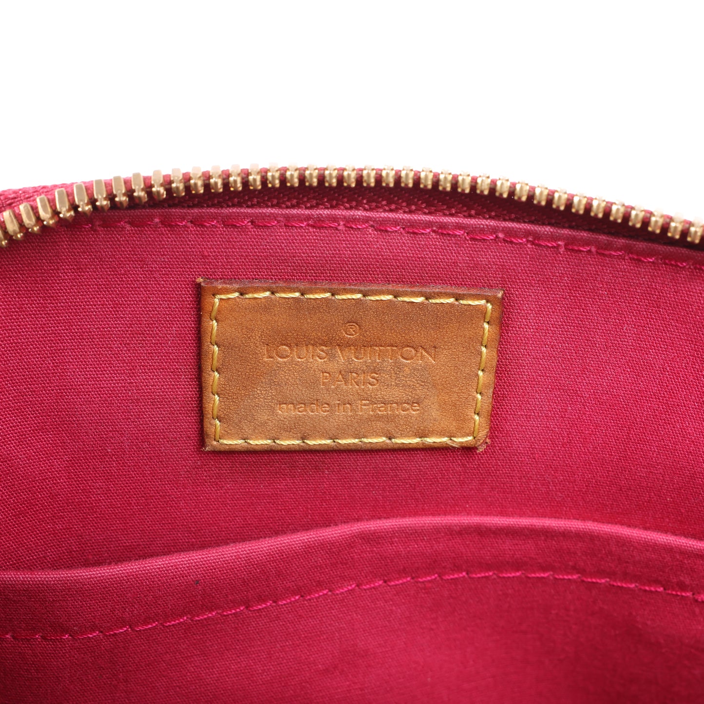 Louis Vuitton Monogram Vernis Alma BB Handtasche in Rot M91606