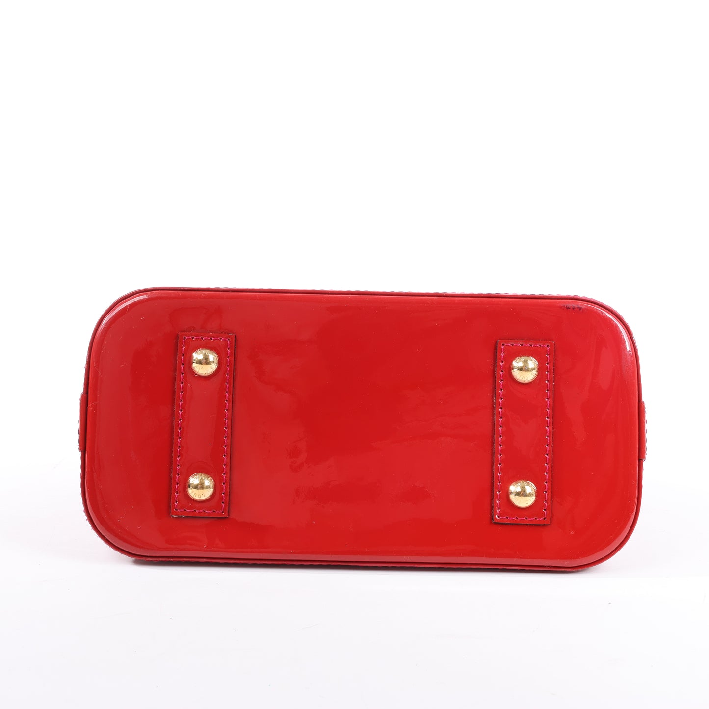 Louis Vuitton Monogram Vernis Alma BB Handtasche in Rot M91606