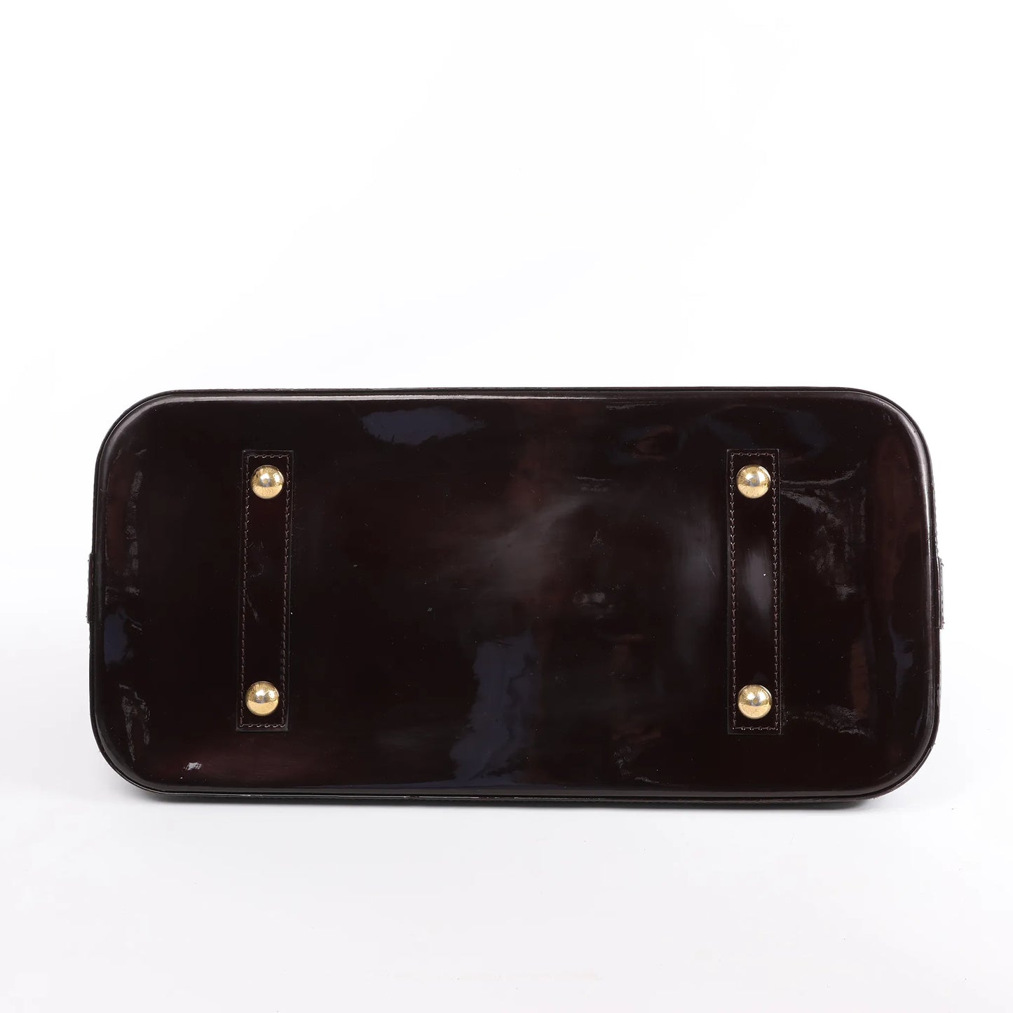 Louis Vuitton Vernis Alma GM Handtasche in Amarante M91687