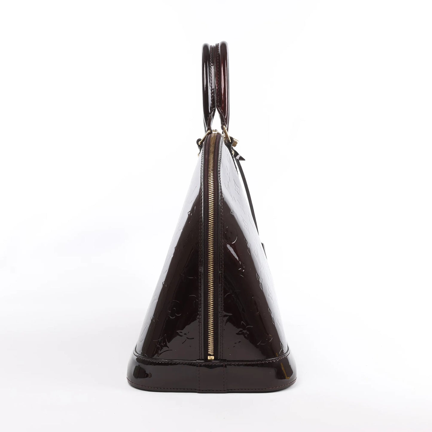 Louis Vuitton Vernis Alma GM Handtasche in Amarante M91687