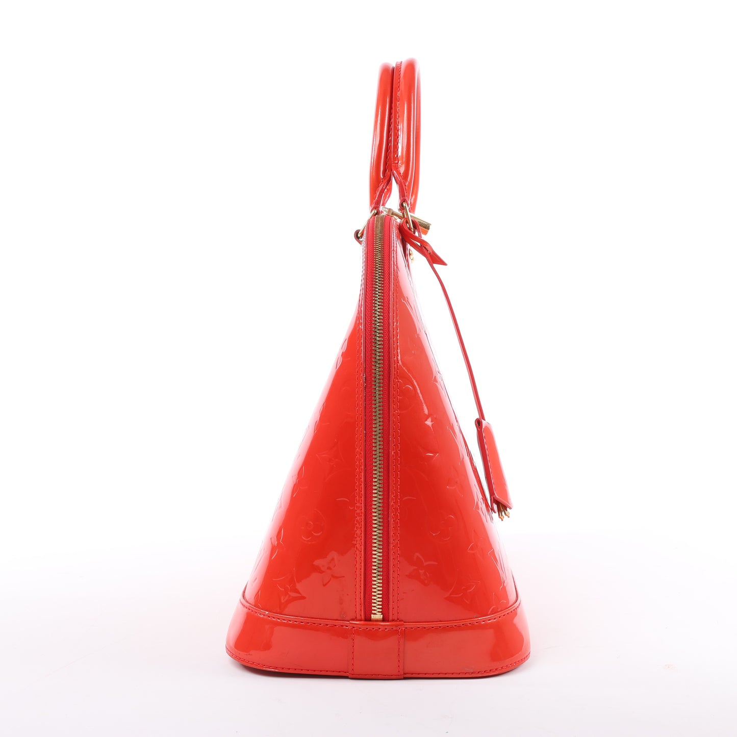 Sac à main Louis Vuitton Vernis Alma GM en rouge M91693