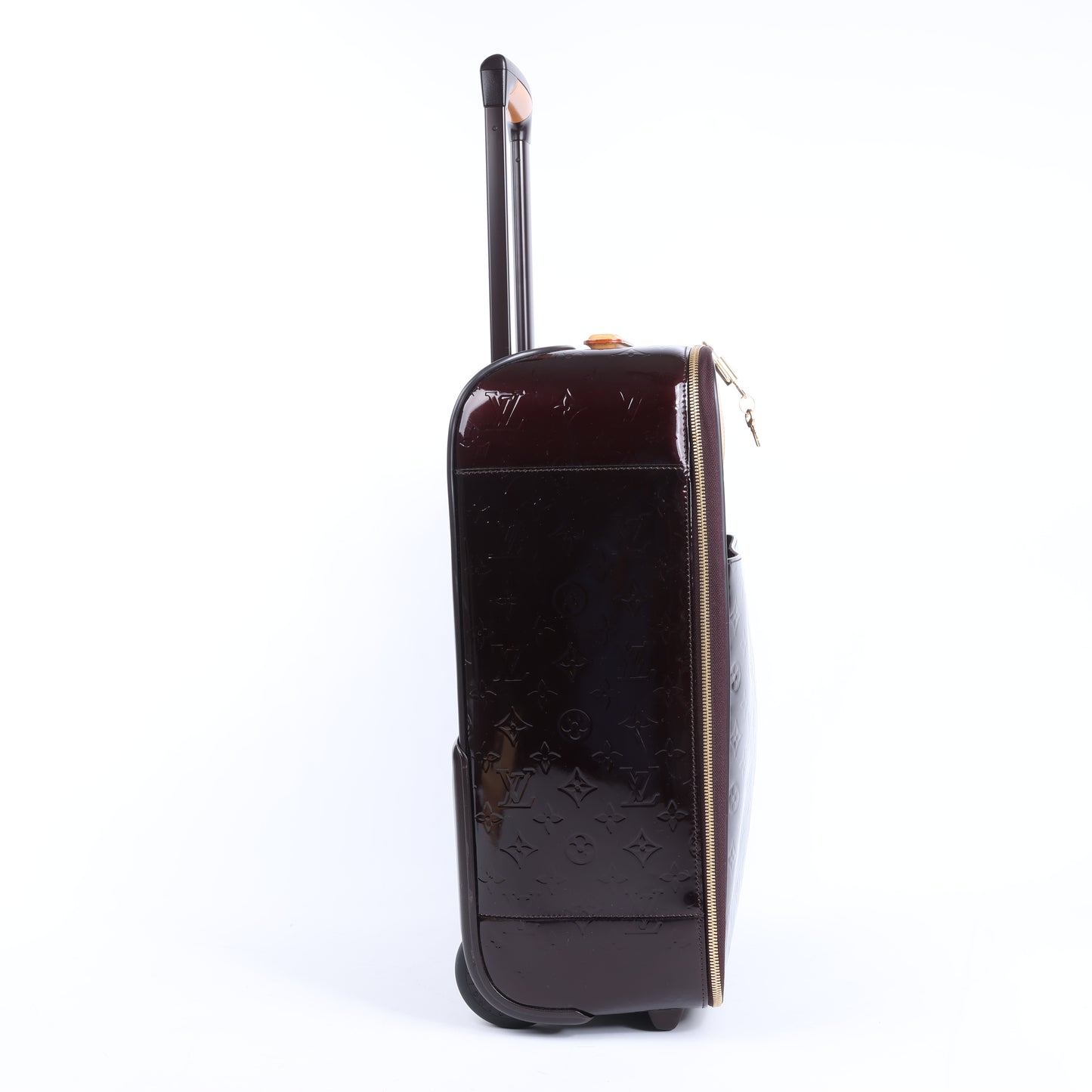 Louis Vuitton Vernis Suitcase Pegase 45 Reisetasche in Amarante M91277