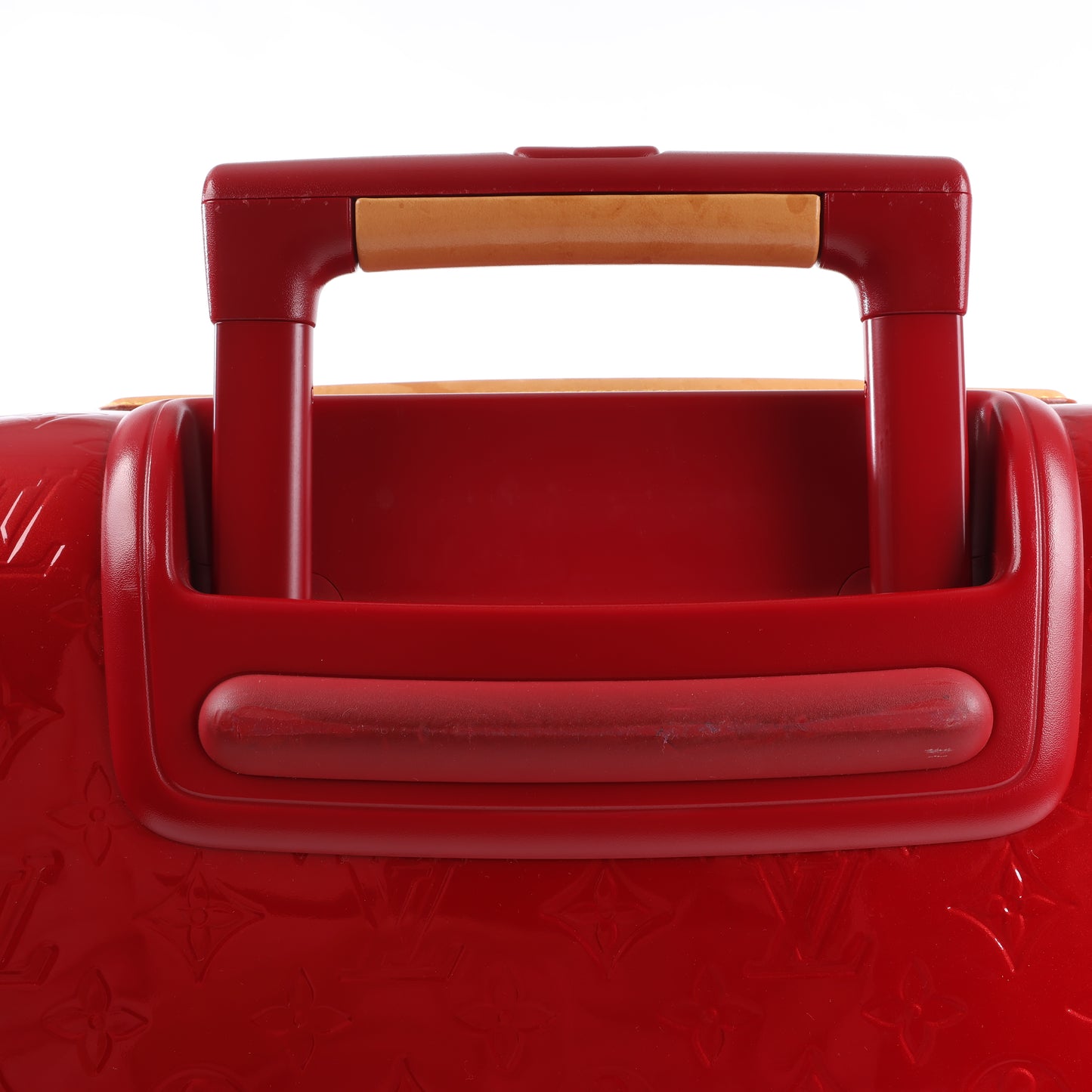 Louis Vuitton Vernis Valise Pegase 45 Sac de voyage en rouge M91278