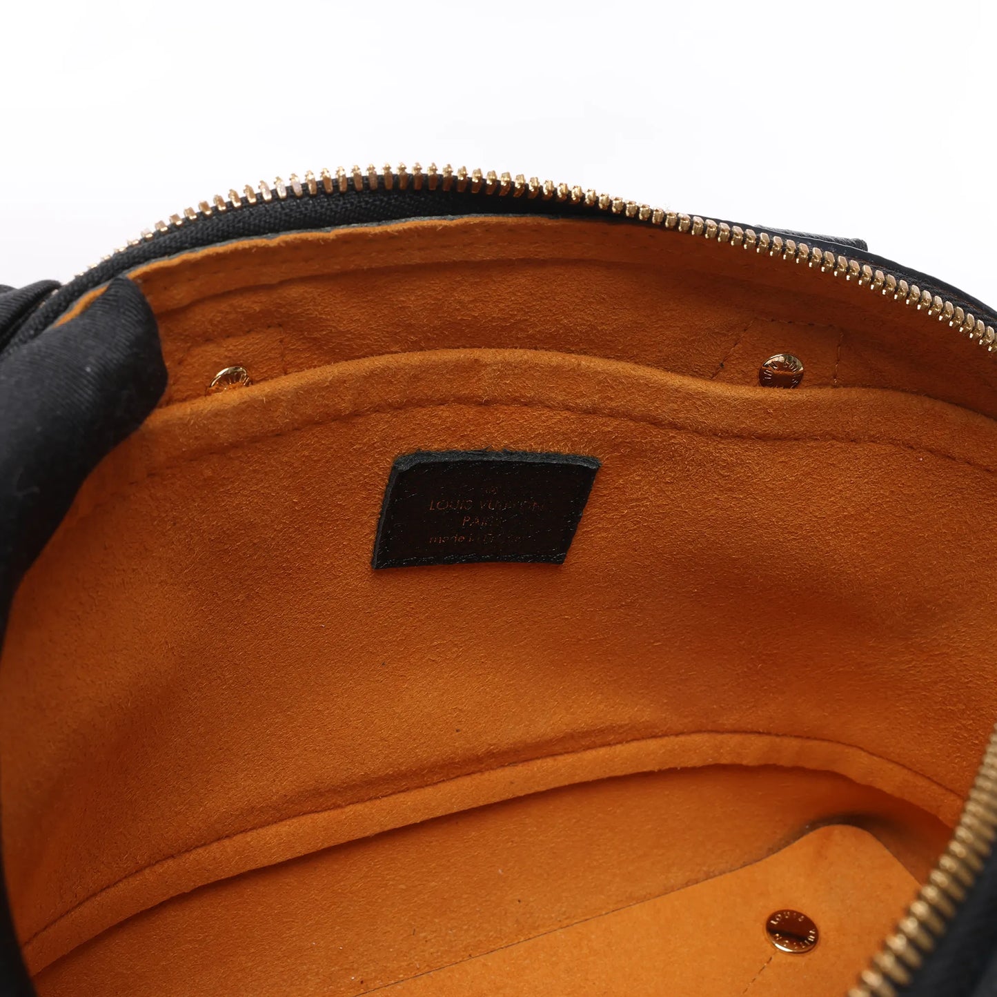 Louis Vuitton Monogram Empreinte Alma BB 2Way Handtasche in Schwarz M44829