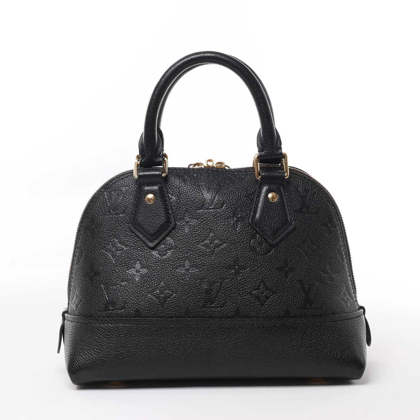 Louis Vuitton Monogram Empreinte Alma BB 2Way Handtasche in Schwarz M44829