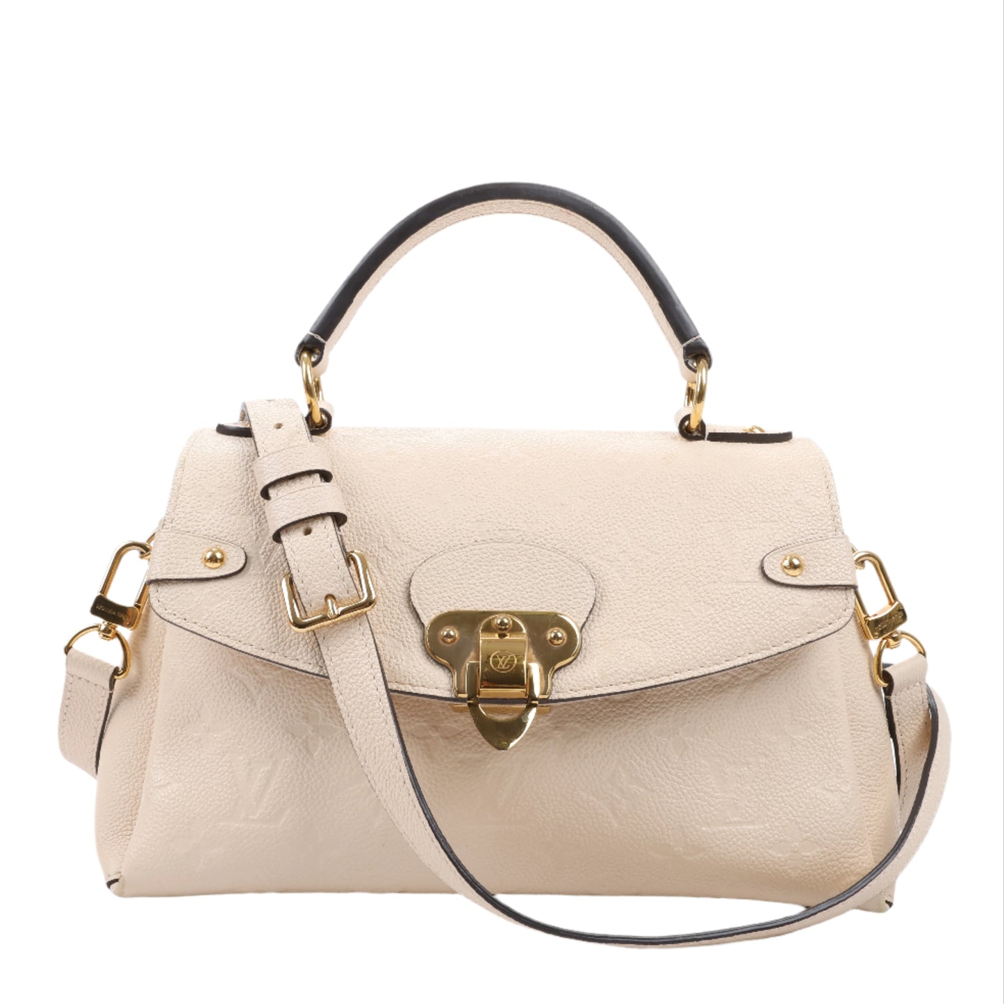 Louis Vuitton Monogram Empreinte Georges BB 2Way Handtasche in Beige M53943
