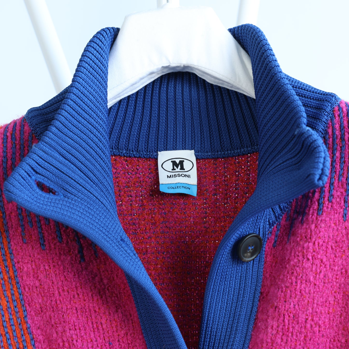 Missoni, langer Strickcardigan aus Wollmischung, XS