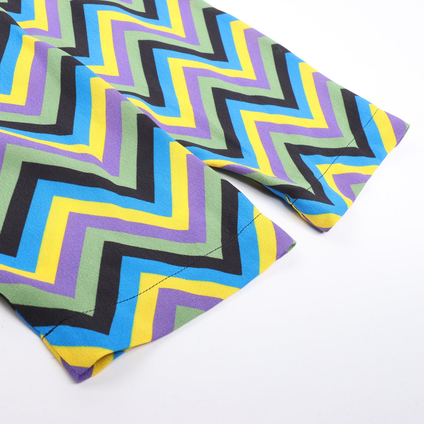 Missoni, mehrfarbiges Crêpe-Oberteil mit lockerer Passform, Größe S