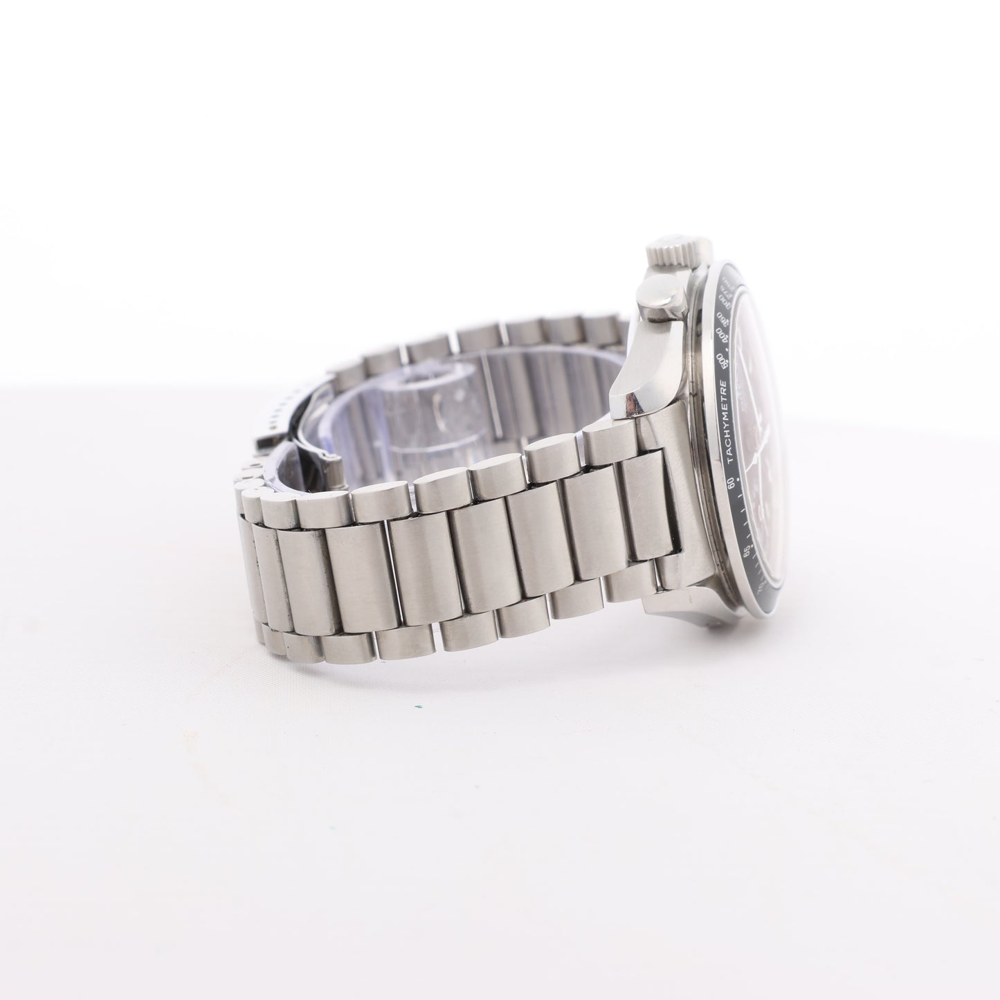 Omega Speedmaster 3520.50 55660822 SS SS AT Uhr mit schwarzem Zifferblatt