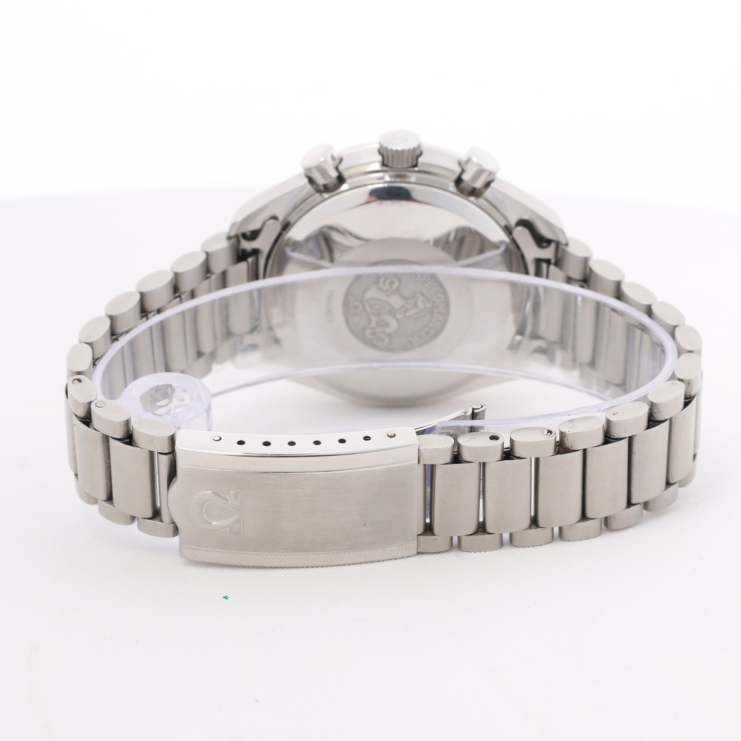 Omega Speedmaster 3520.50 55660822 SS SS AT Uhr mit schwarzem Zifferblatt