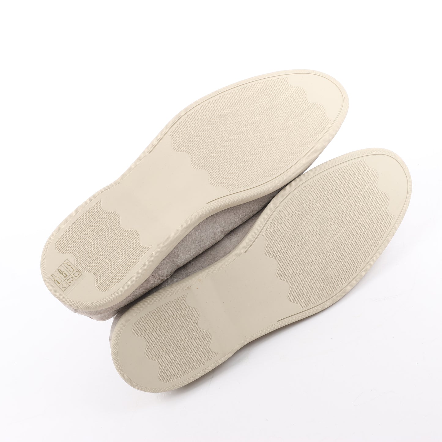 Chaussures à enfiler en daim PINI PARMA, gris clair, pointure 42,5