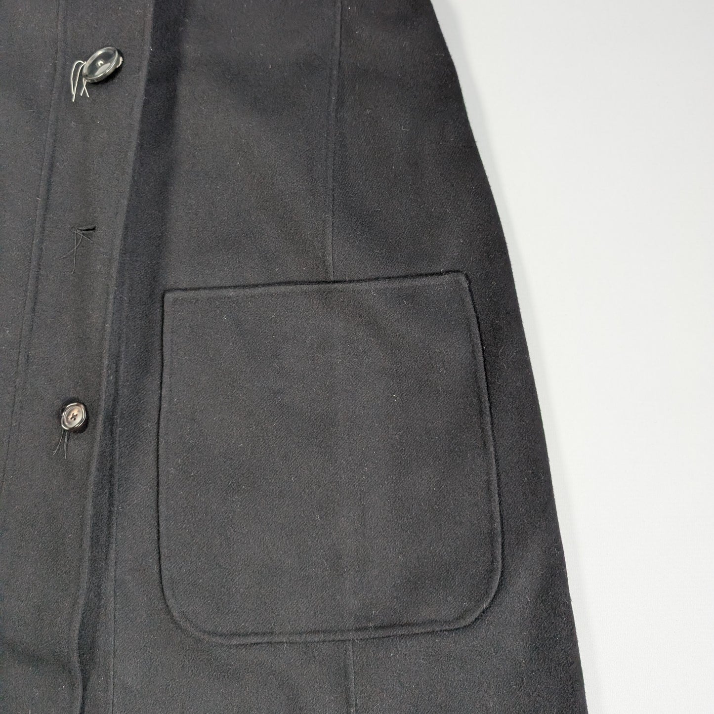 Marni Sleeveless Black Coat, Size 44