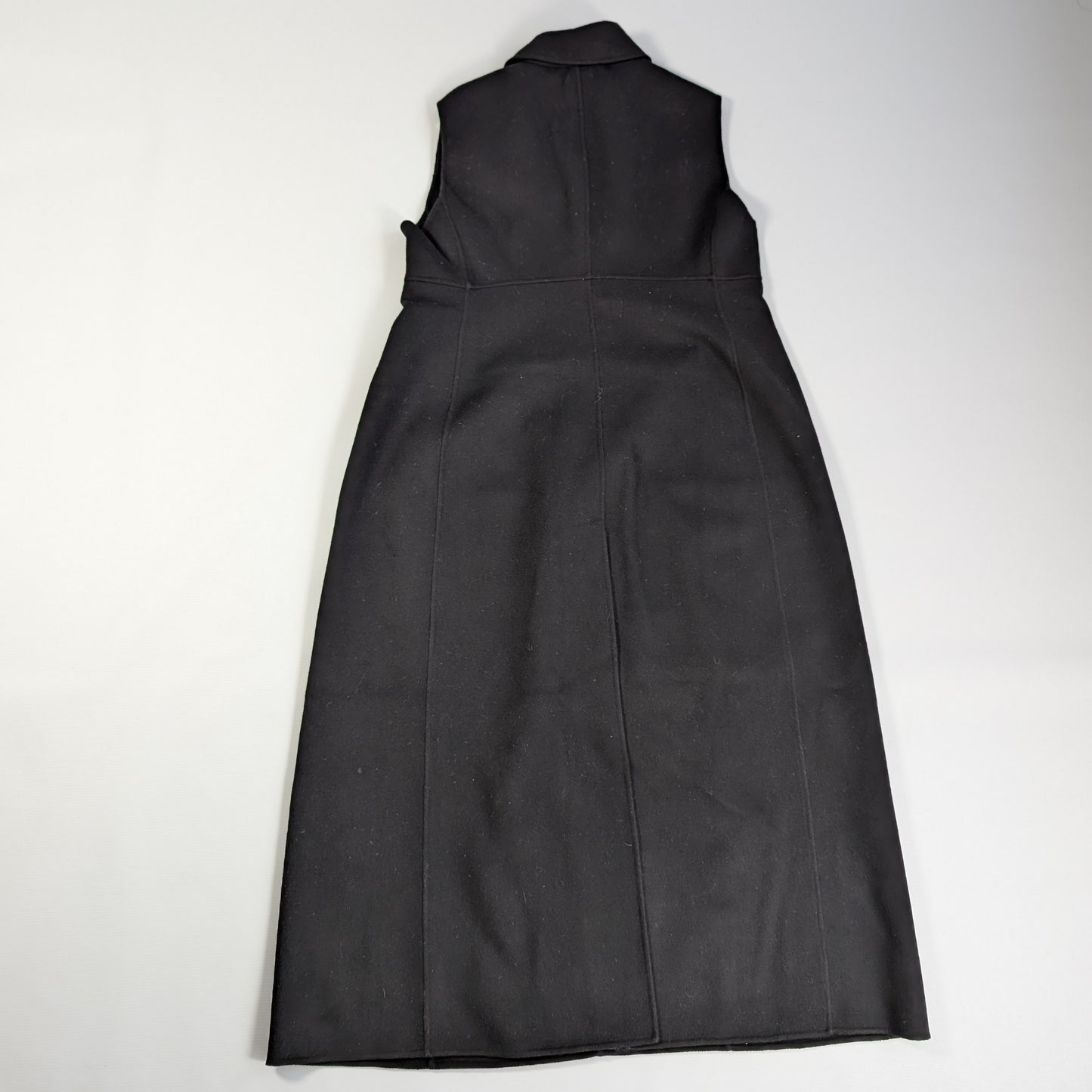 Marni Sleeveless Black Coat, Size 44