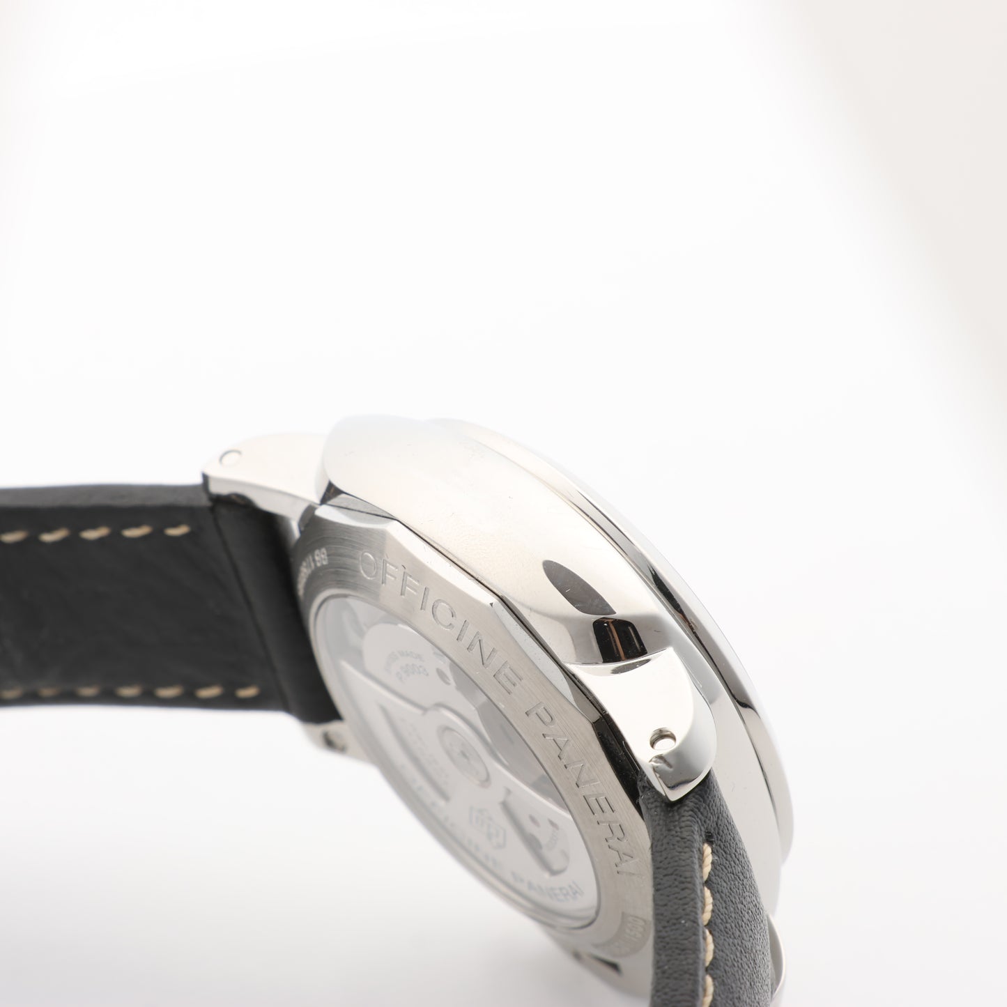 Panerai Luminor GMT PAM00531 OP6956BB1758195 SS & Leather AT Black Dial Watch