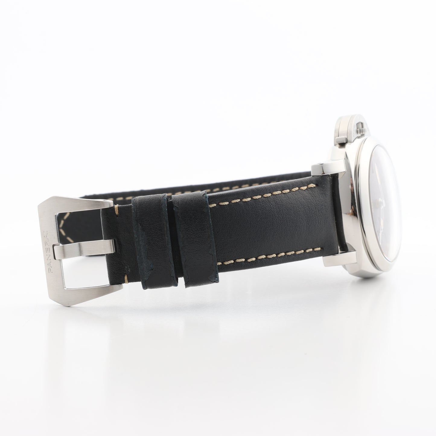 Panerai Luminor GMT PAM00531 OP6956BB1758195 SS & Leather AT Black Dial Watch