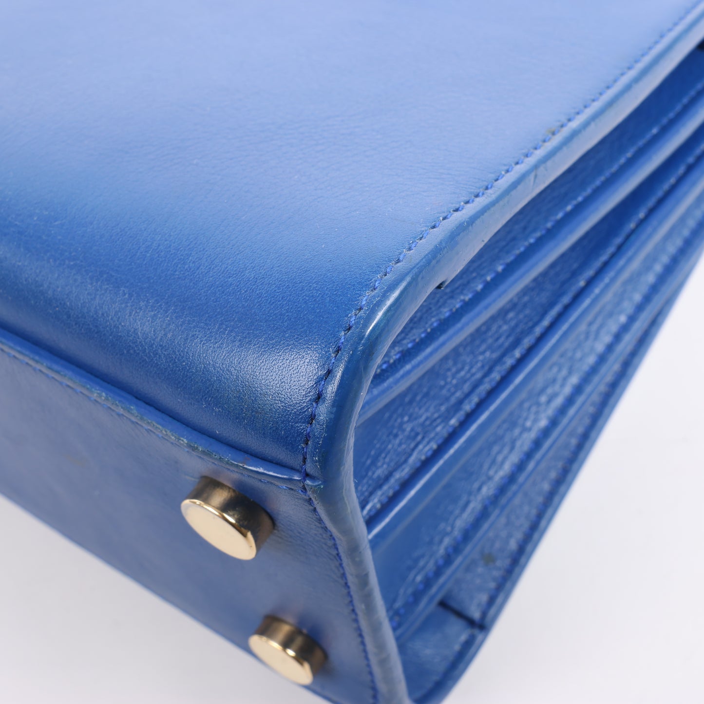 Saint Laurent Paris Sac de Jour Cuir 2Way Sac à main en Bleu 340778