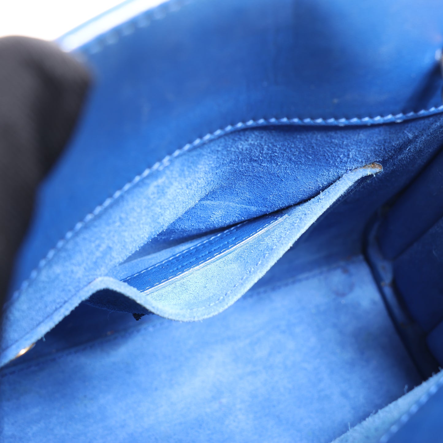 Saint Laurent Paris Sac de Jour Cuir 2Way Sac à main en Bleu 340778