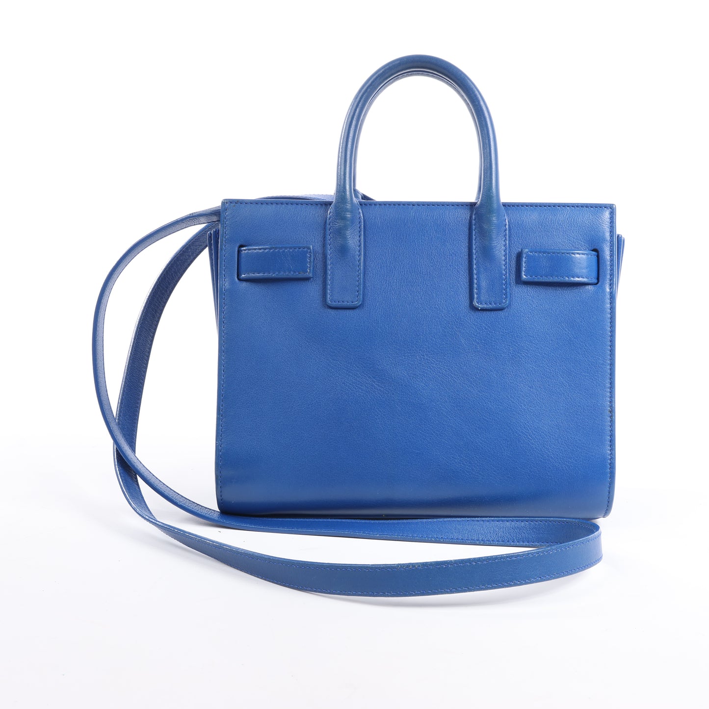 Saint Laurent Paris Sac de Jour Cuir 2Way Sac à main en Bleu 340778