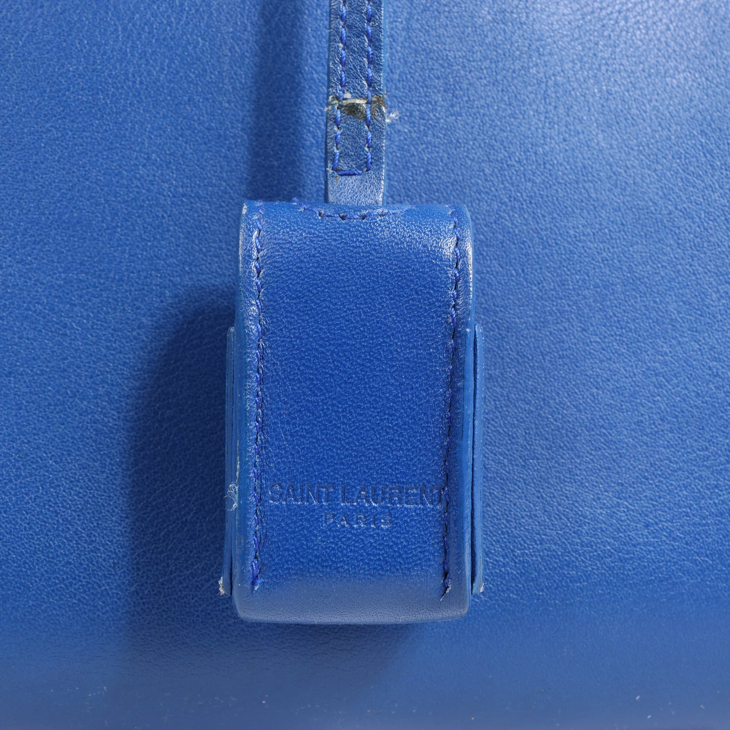 Saint Laurent Paris Sac de Jour Cuir 2Way Sac à main en Bleu 340778