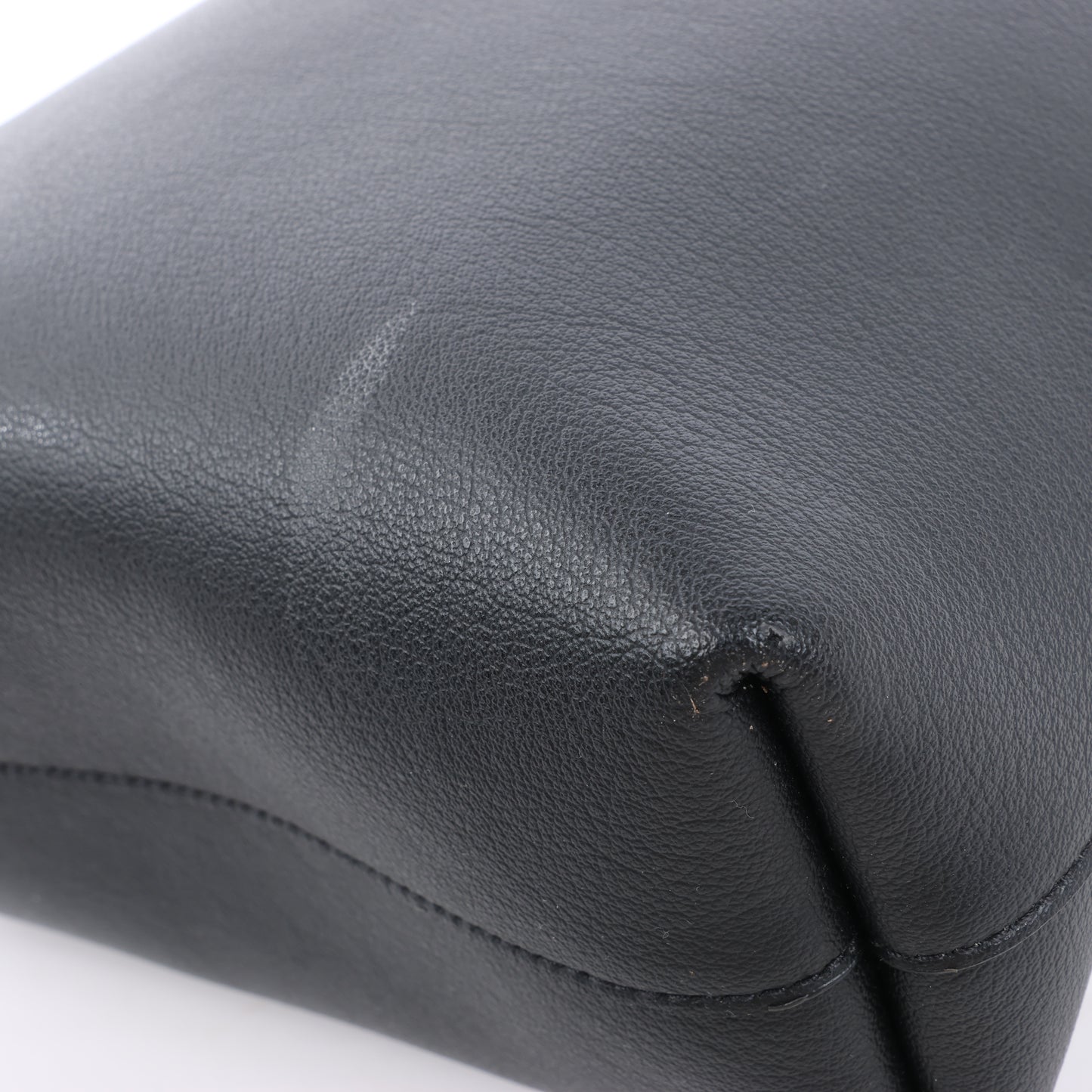 Saint Laurent Paris – Toy Shopping – 2-Wege-Handtasche aus schwarzem Leder