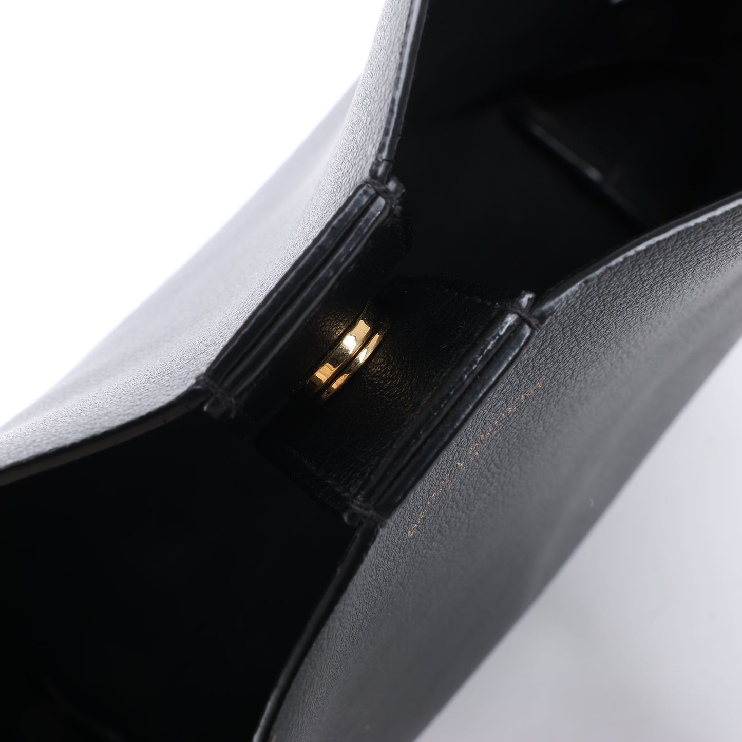 Saint Laurent Paris – Toy Shopping – 2-Wege-Handtasche aus schwarzem Leder