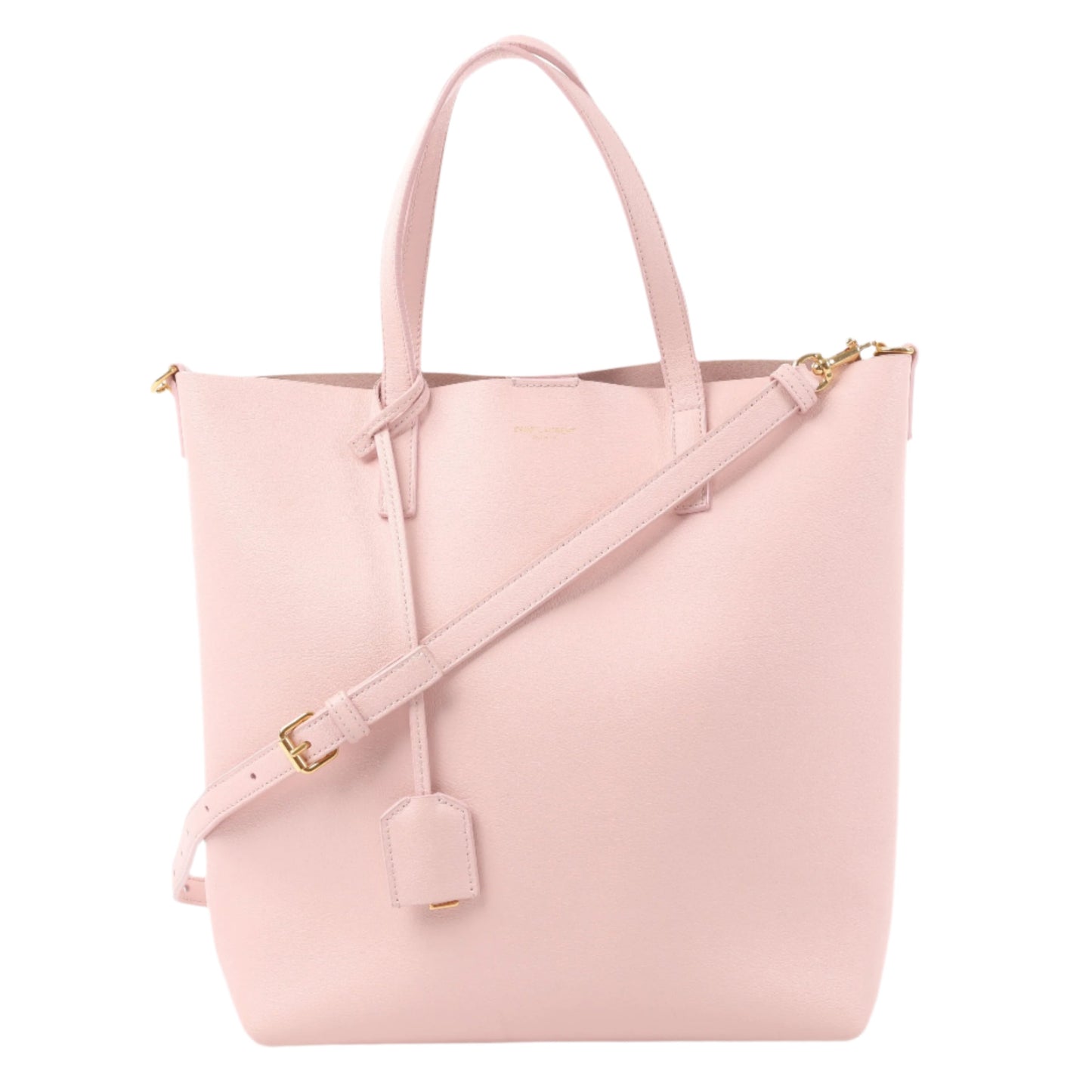 Saint Laurent Paris Toy Shopping Leather 2Way Handbag in Pink 498612