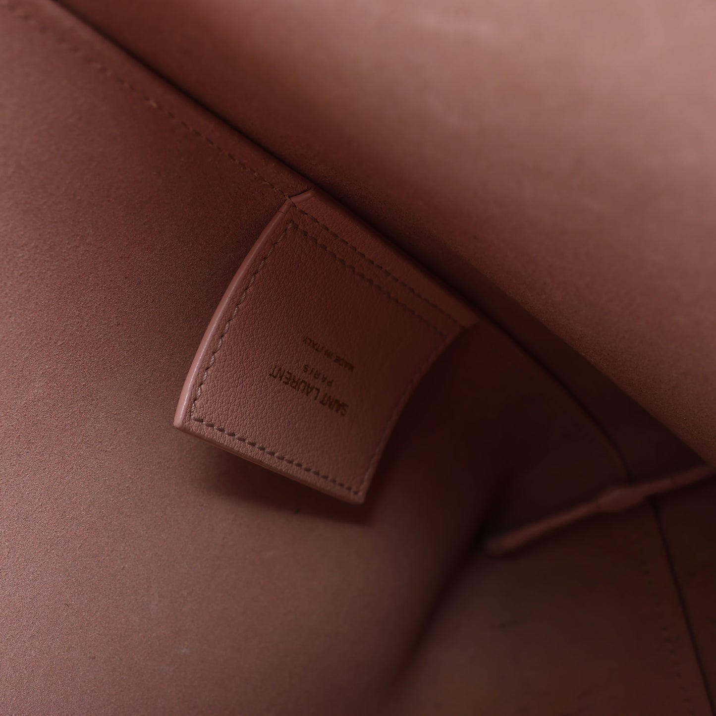 Saint Laurent Paris Toy Shopping Leather 2Way Handbag in Pink 498612