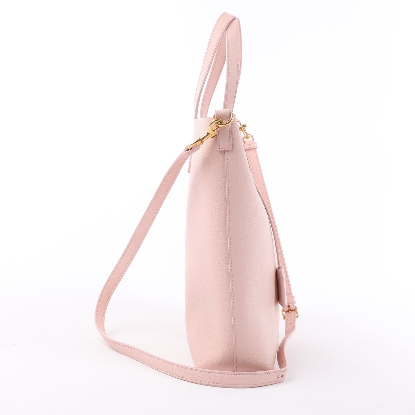 Saint Laurent Paris Toy Shopping Leather 2Way Handbag in Pink 498612
