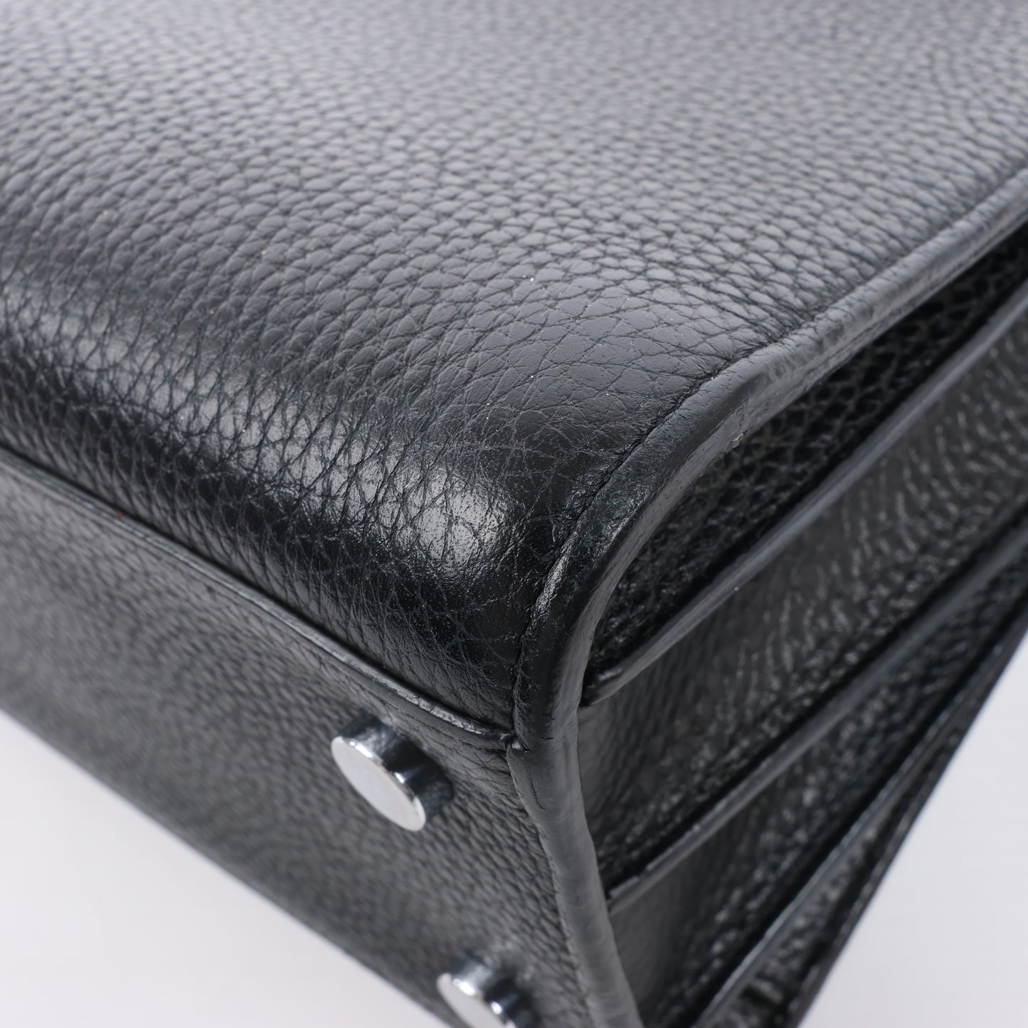Saint Laurent Paris Sac de Jour Lederhandtasche Schwarz 377183