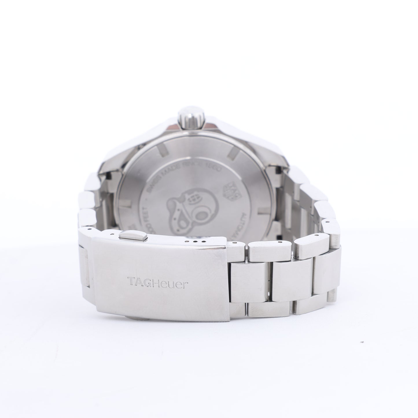 TAG Heuer Aqua Racer WAY201A.BA0927 RHS4930 SS AT Uhr mit schwarzem Zifferblatt