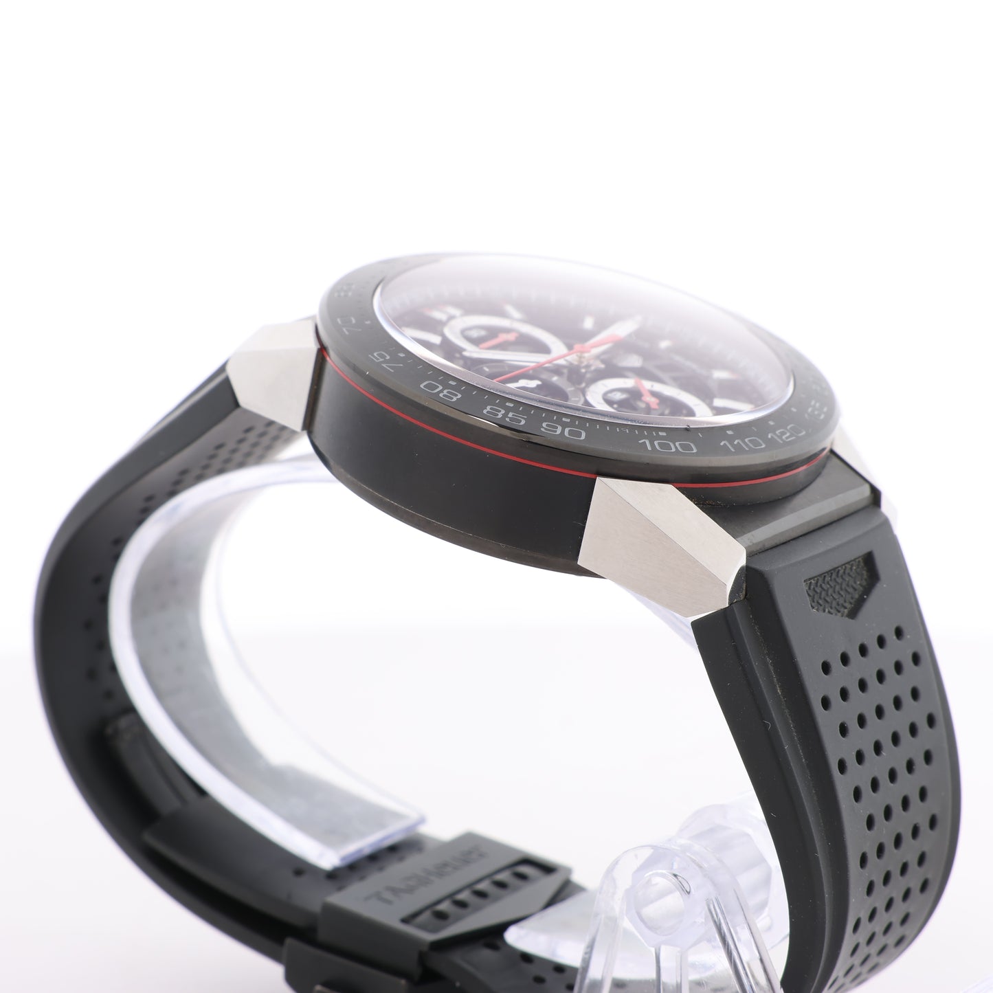 Carrera CALIBRE HEUER 01 CAR2A1Z.FT6044 WBD6279 SS SS & Rubber AT Skelett-Zifferblattuhr