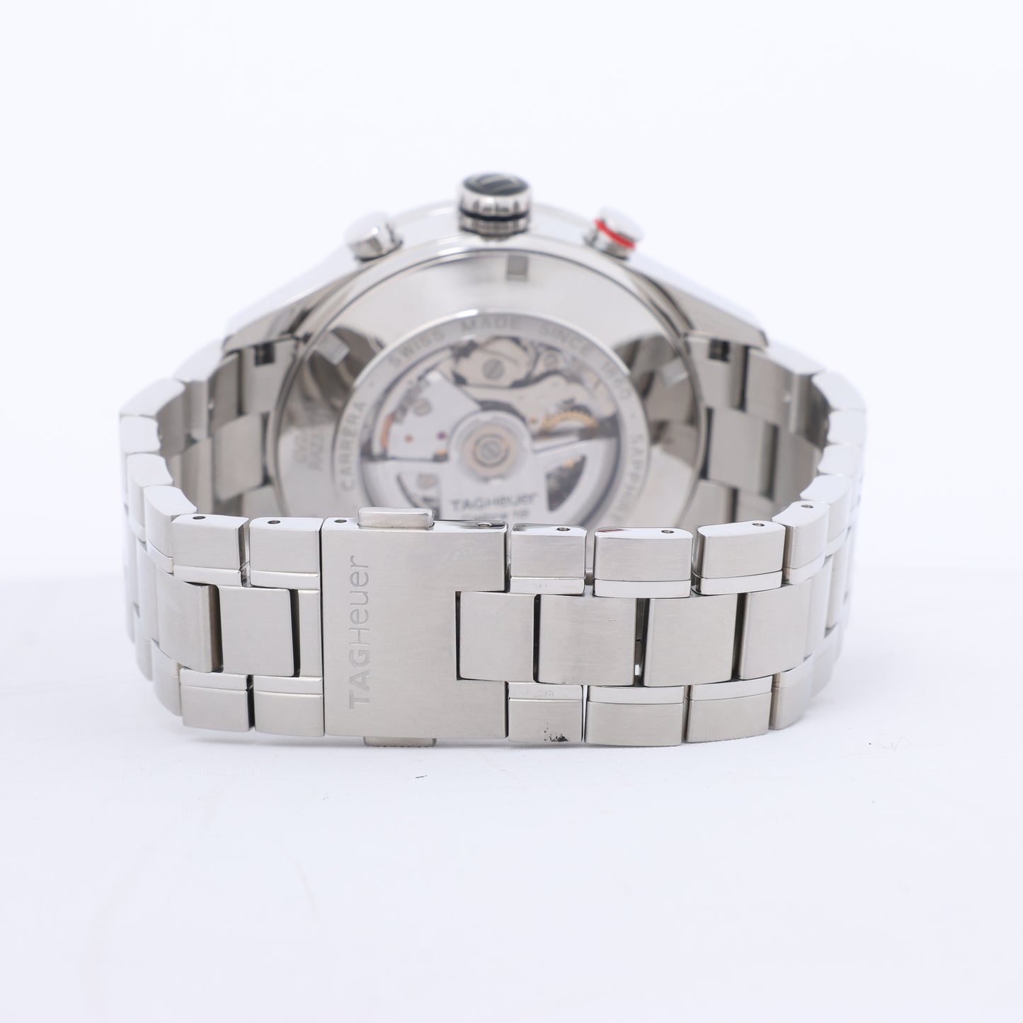 TAG Heuer Carrera CV2A11 RAZ3731 SS AT Uhr mit silbernem Zifferblatt