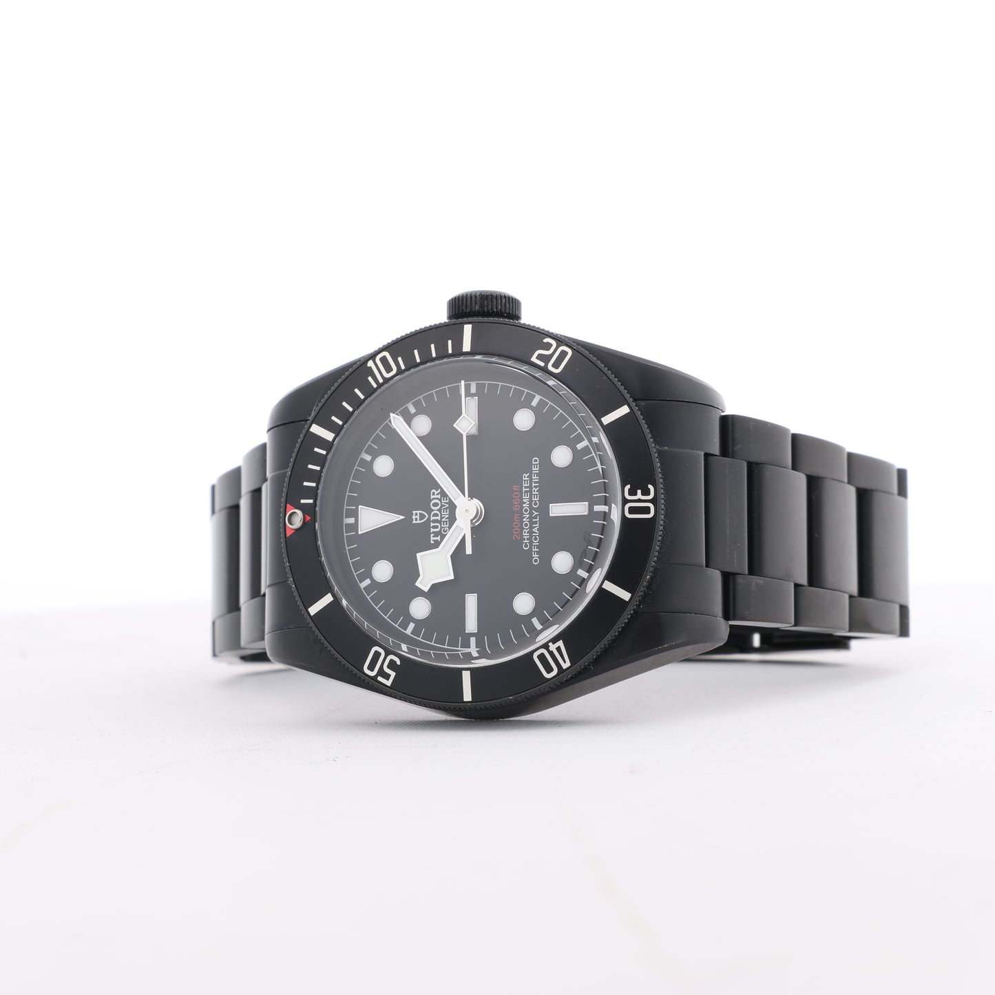 Tudor Heritage Black Bay 79230DK I817362 SS SS AT Uhr mit schwarzem Zifferblatt