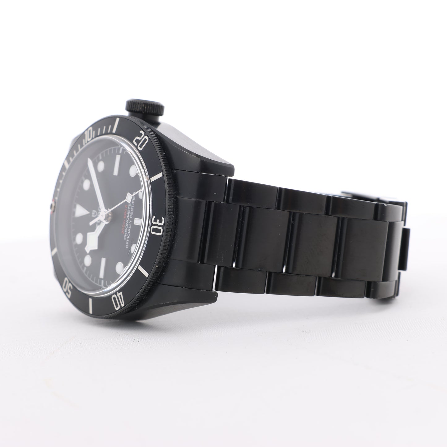 Tudor Heritage Black Bay 79230DK I817362 SS SS AT Uhr mit schwarzem Zifferblatt