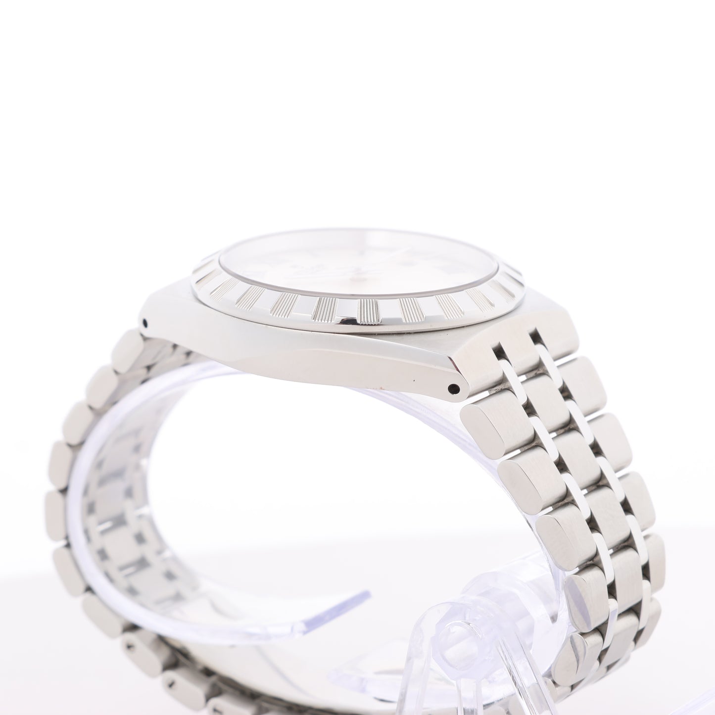 Tudor Royal 28500 6P37051 SS SS AT Uhr mit silbernem Zifferblatt
