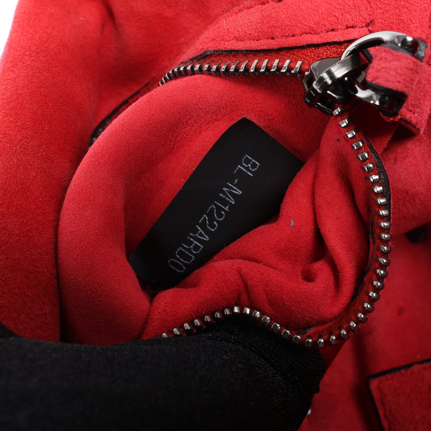 Valentino – Rockstud – 2-Wege-Schultertasche mit Spike-Kette in Rot