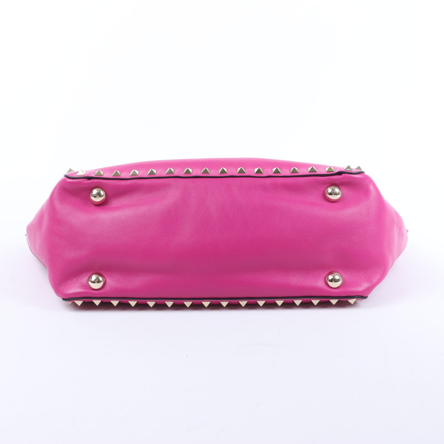 Valentino Garavani – Rockstud – 2-Wege-Handtasche aus rosa Leder