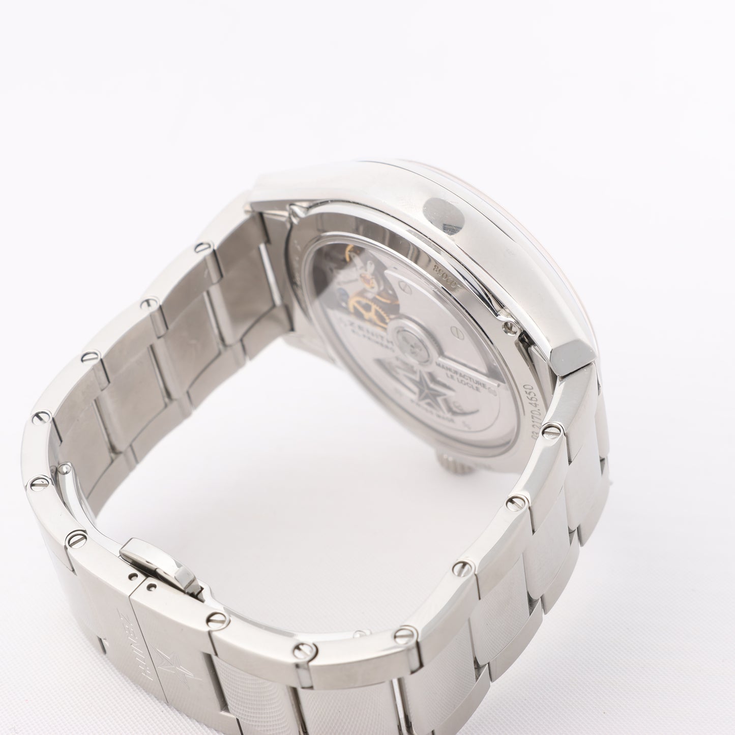 Zenith El Primero Espada 03.2170.4650/01.M2170 SS AT Silver-Face Watch