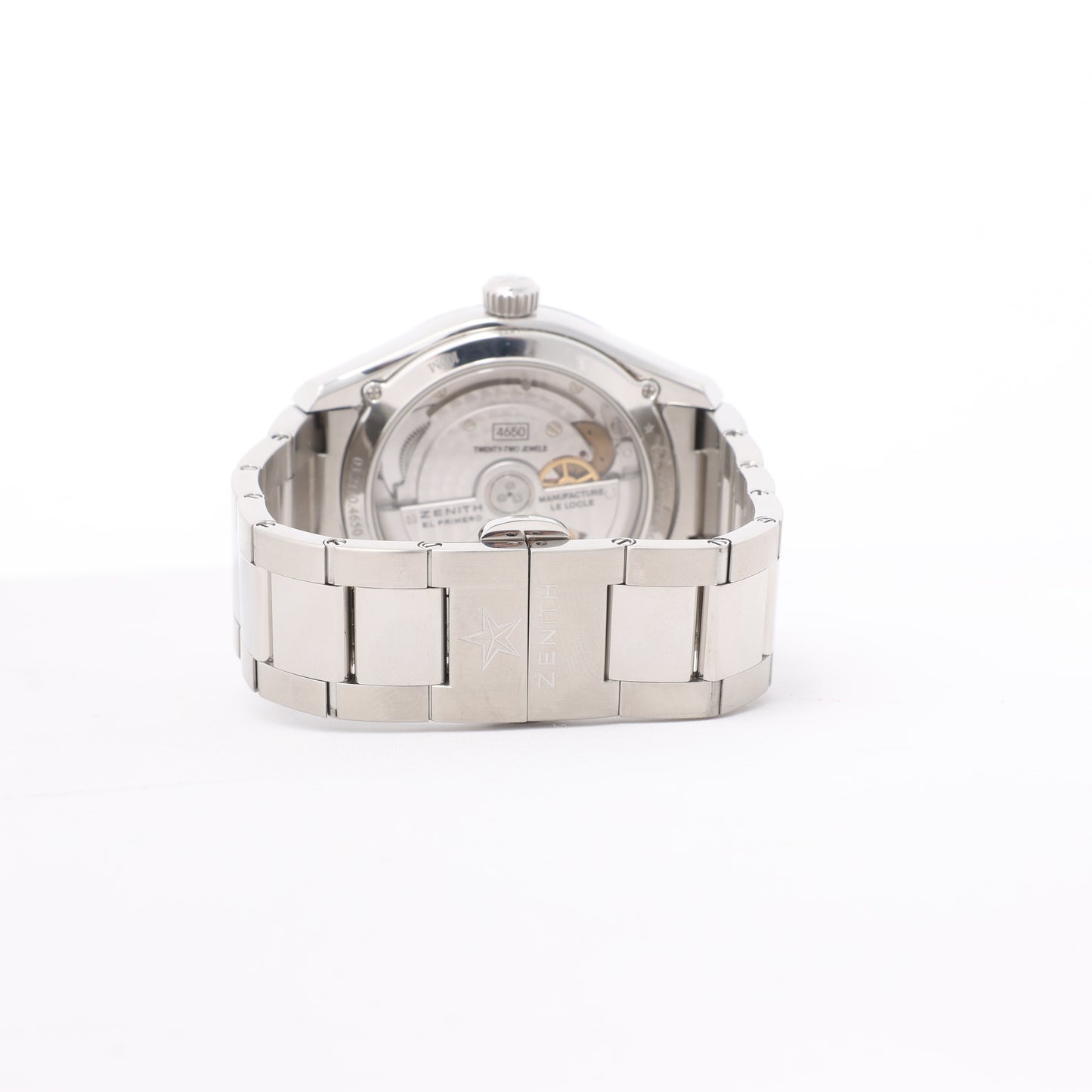 Zenith El Primero Espada 03.2170.4650/01.M2170 SS AT Silver-Face Watch