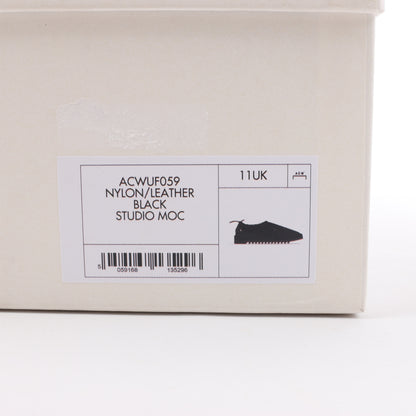 A-COLD-WALL* Slip-On-Sneaker mit Kordelzug in Schwarz, Größe 45 EU