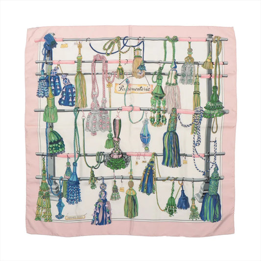 Hermes Carré 90 "PASEMENTERIE" 100% Soie Foulard