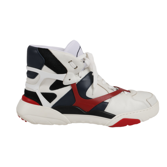 Valentino Garavani High-Top-Sneakers aus Leder in Mehrfarbig, Größe 44 EU