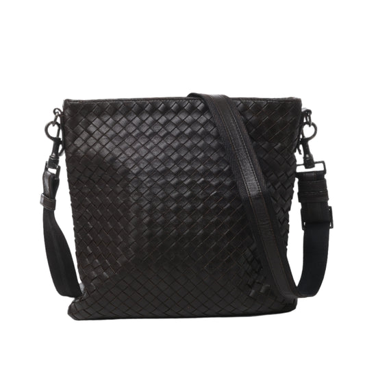 Bottega Veneta Nappa Intrecciato VN Umhängetasche Braun 276357