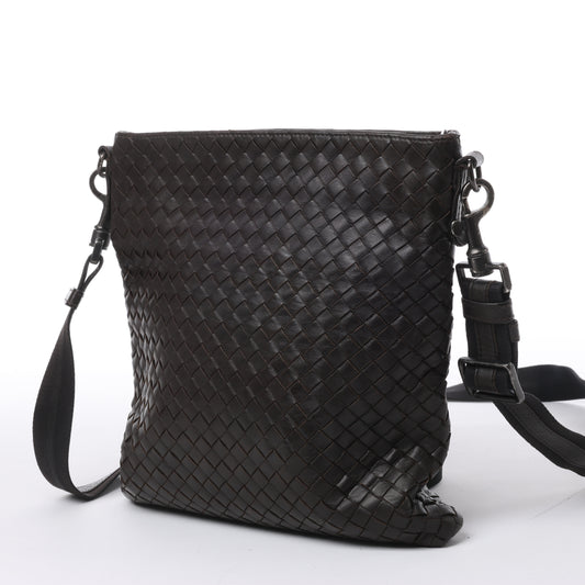 Bottega Veneta Nappa Intrecciato VN Umhängetasche Braun 276357
